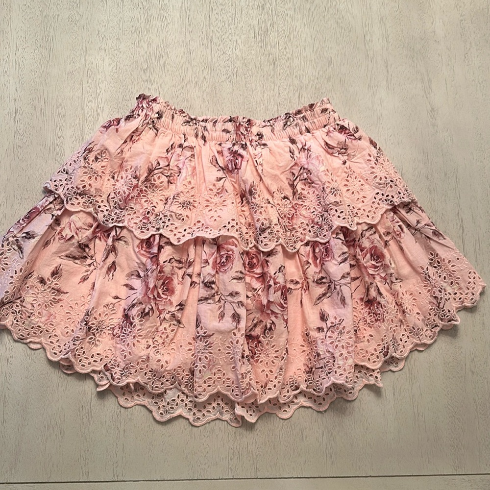 LoveShackFancy x GAP - women’s floral skirt - NWT